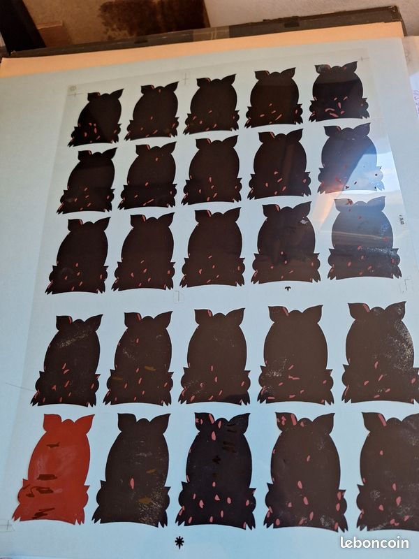 Serigraphie cochons (image 5)