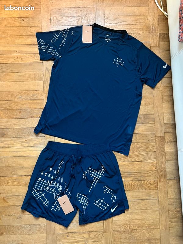 Lot ensembles nike running division bleu et noir (image 4)
