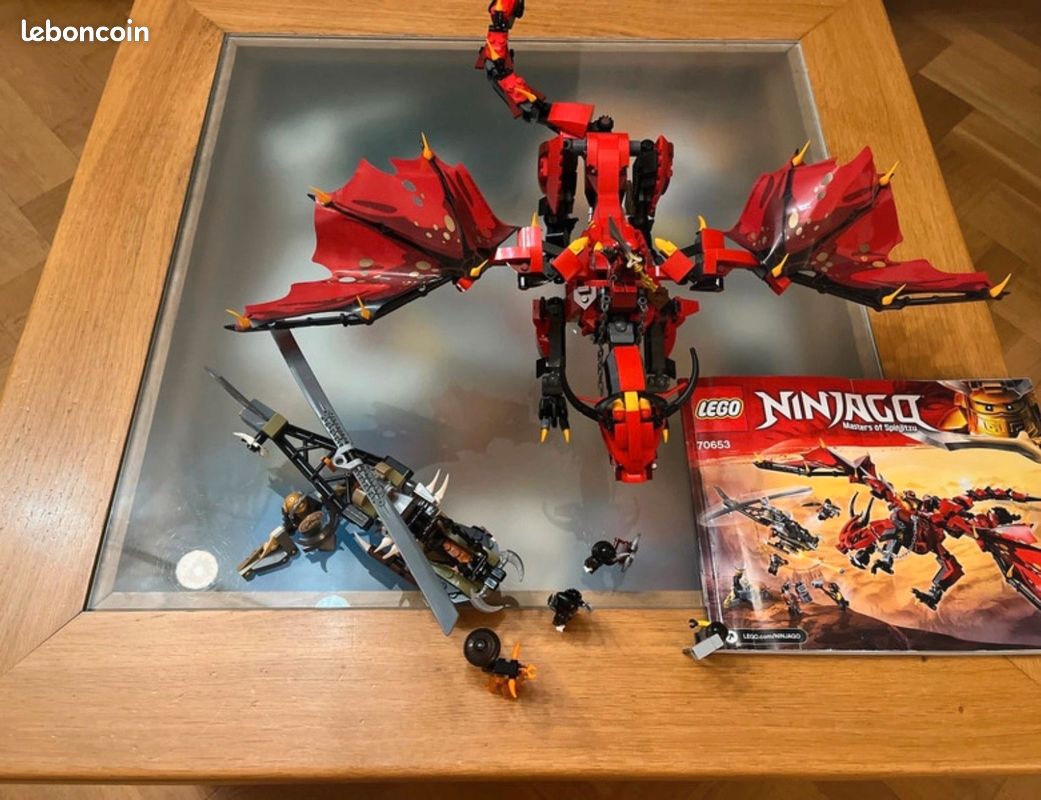Lego Ninjago 70653 – Set Sans Personnages, Bon état