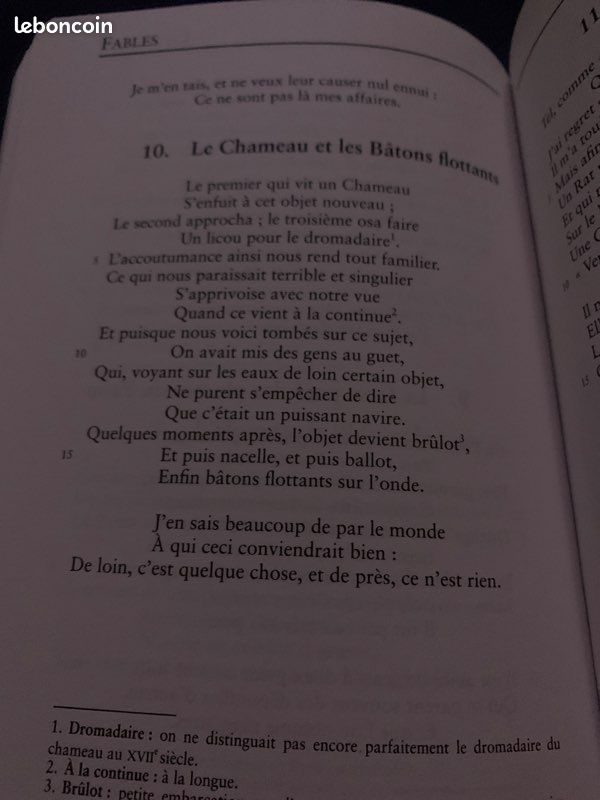 Livre Fables livres de I a VI (image 3)
