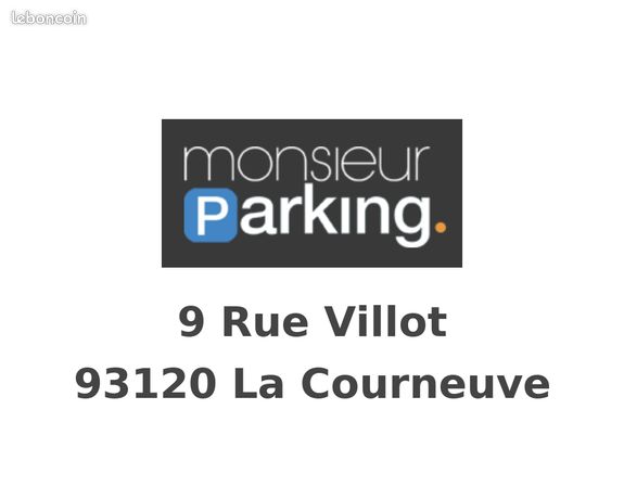 Parking/box La Courneuve