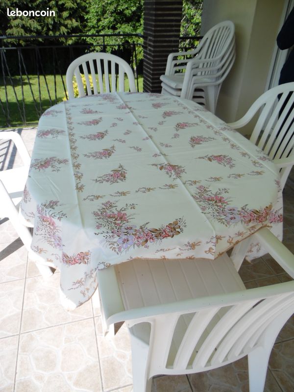 Nappe polyesther + 6 serviettes (image 3)