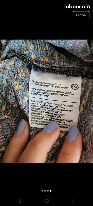 Belle robe d été Femme T34 (image 4)