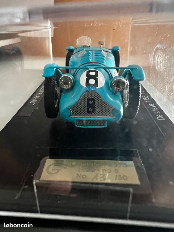 Voitures des 24 Heures du Mans miniatures noirs Spark