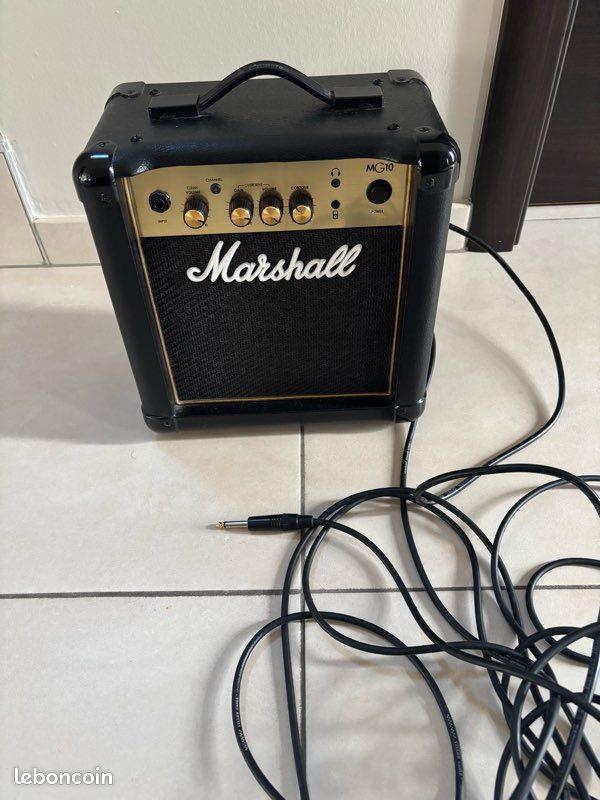 Ensemble Guitare électrique + ampli: Squier Mini Torino Red avec ampli Marshall (image 6)