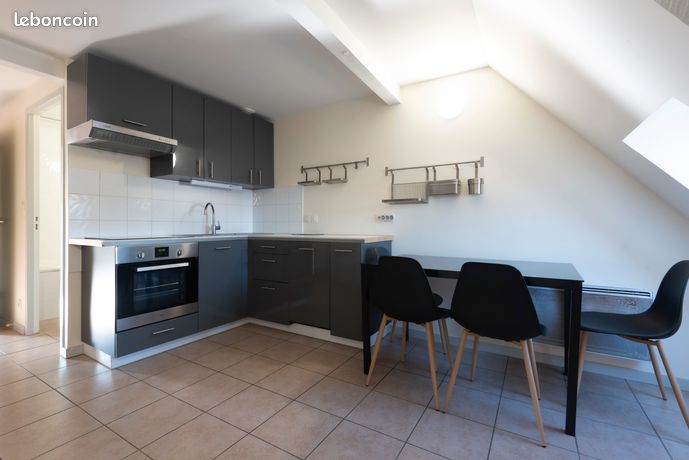 T2 bis meublé rénové en duplex, en hypercentre de Mâcon et au calme