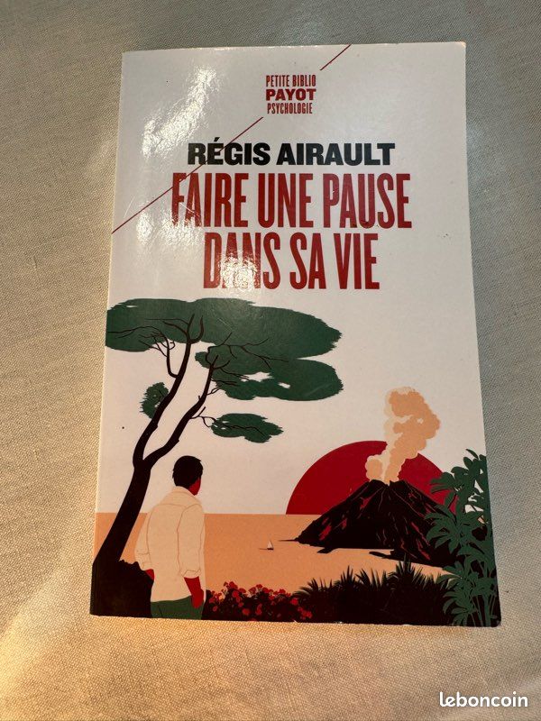 Livre inspirant élégant Faire une pause dans sa vie Régis Airault (image 1)