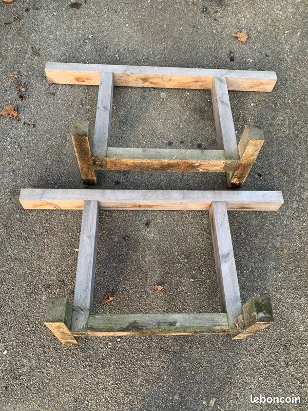 Tréteaux bois (image 1)