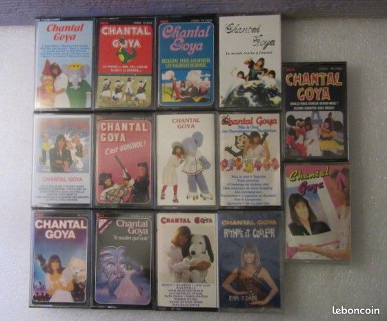 14 Cassettes audio Chantal Goya ( ou à l'unité ) (image 1)