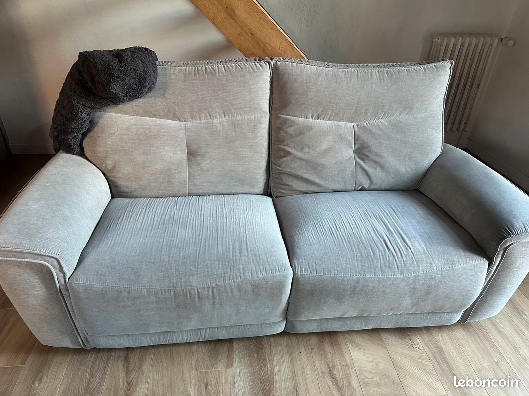 Canapé gris (image 4)