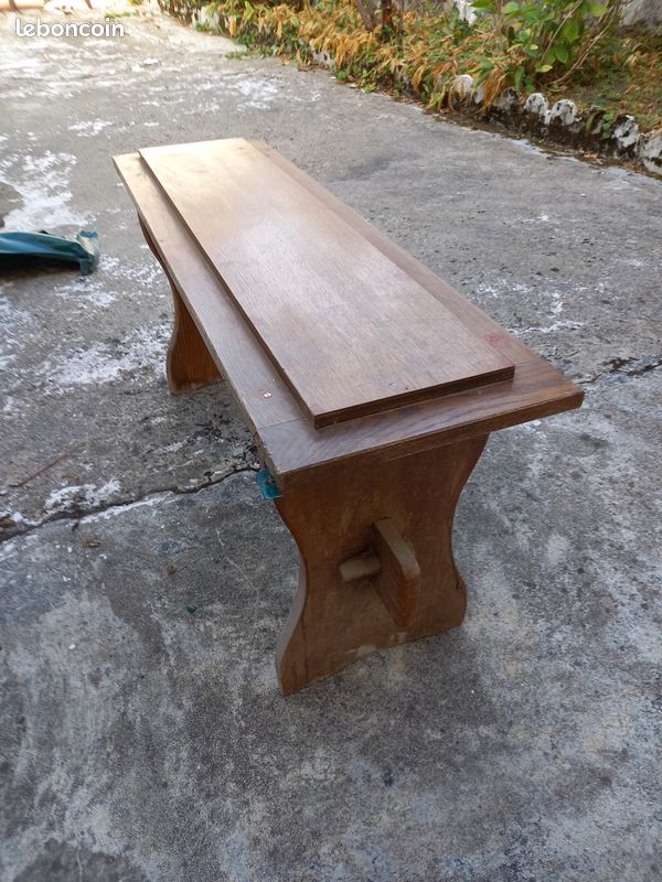 Banc en bois vintage (image 3)