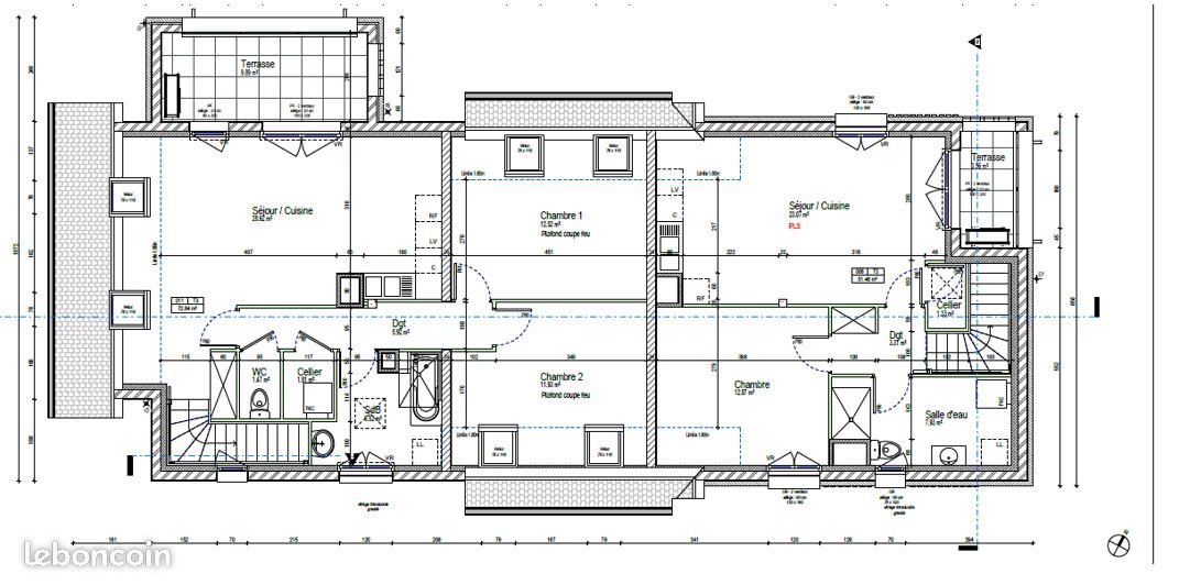 Maison 3 pièces 81 m² · à Lille · 81 m² · 913 €/mois