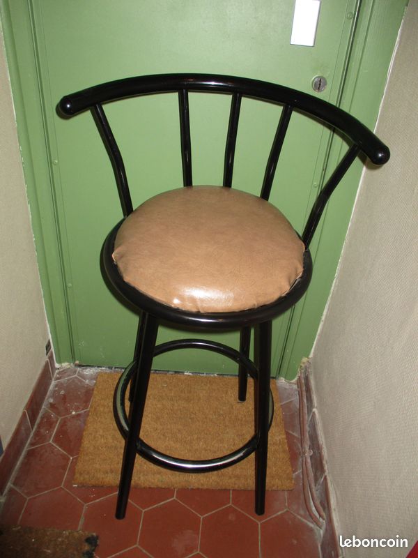 Tabouret haut tournant (image 2)