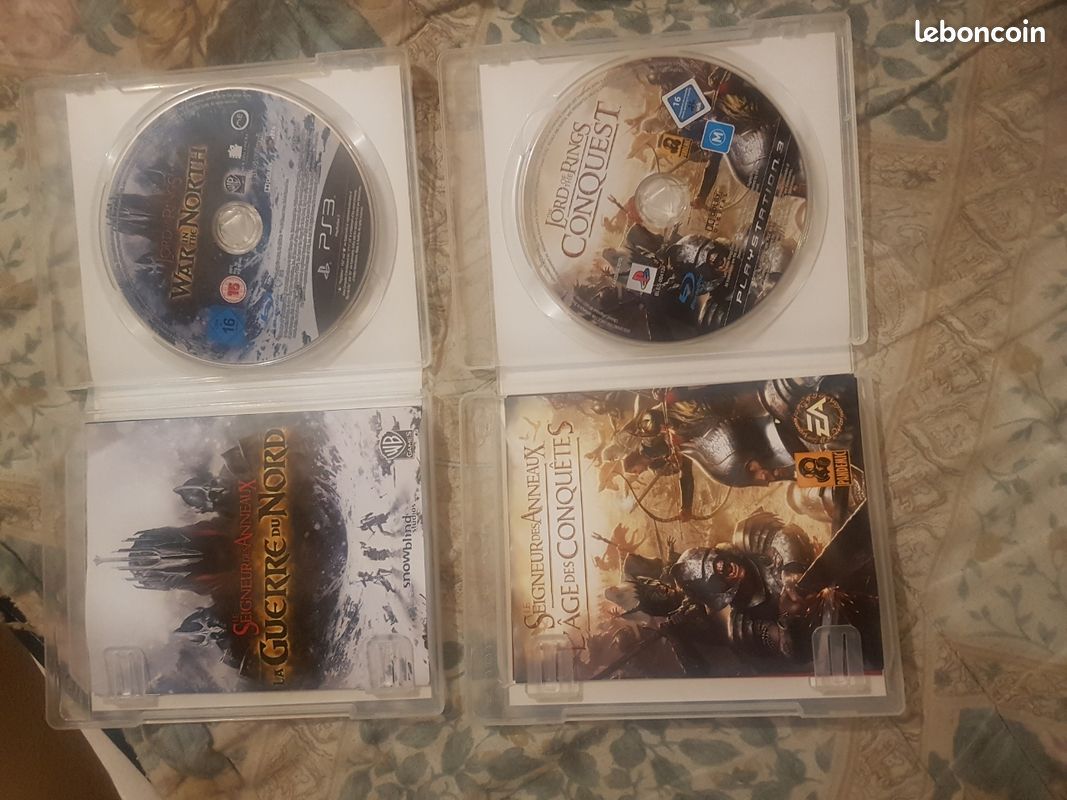 Jeu PlayStation 3 PS3 Neuf - Seigneur Des Anneaux - Édition PEGI 18 - Version Française