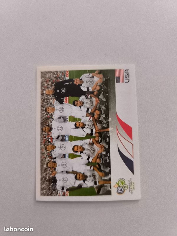 Stickers panini foot FIFA World Cup Germany 2006 n°340 équipe États-Unis USA (image 1)