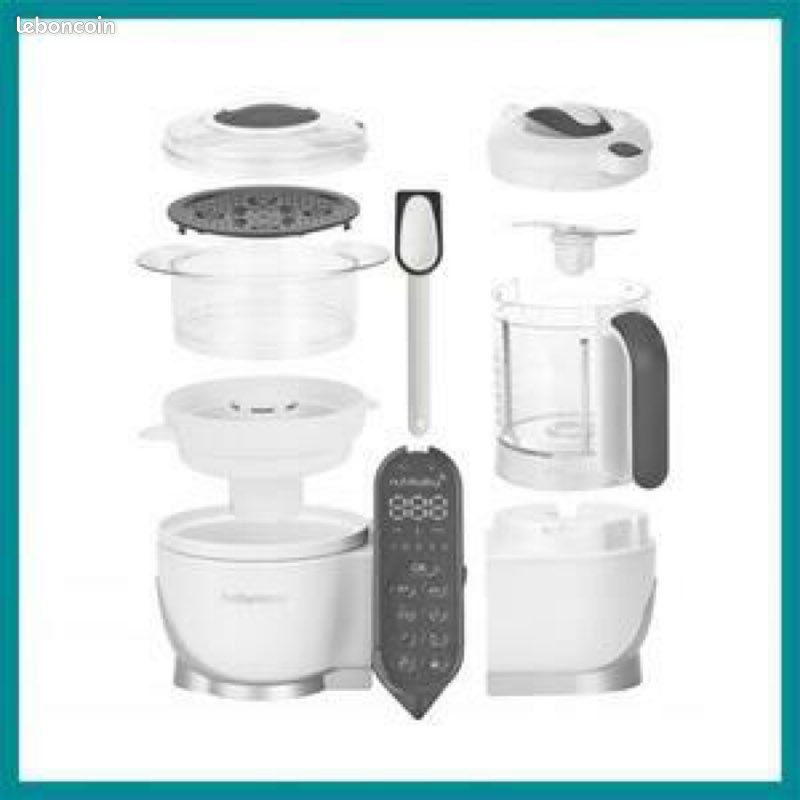 Robot babymoov babycook Multifonctions 6 en 1 - Nutribaby(+) - Blanc (image 1)