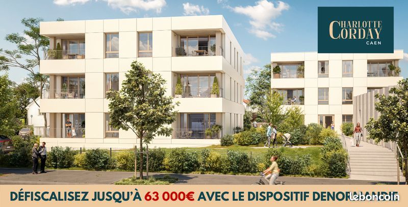 Appartement 3 pièces 57 m² · à Caen · 57 m² · 256 000 €
