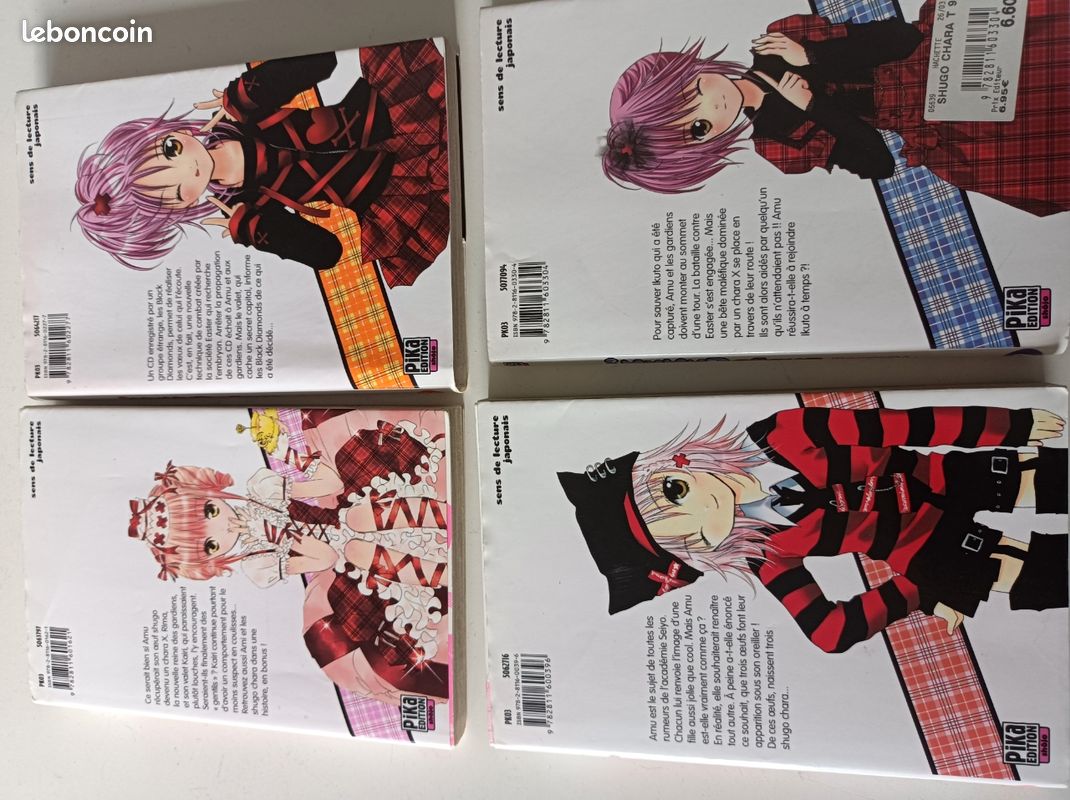 Loto de Manga SHUGO CHARA Tome 1, 5, 6, 9 (image 6)