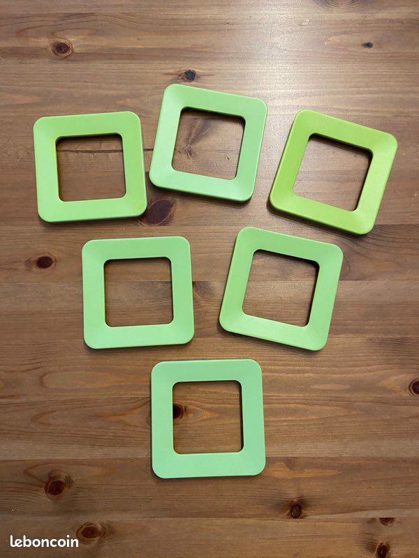 Plaques interrupteur vert (image 1)
