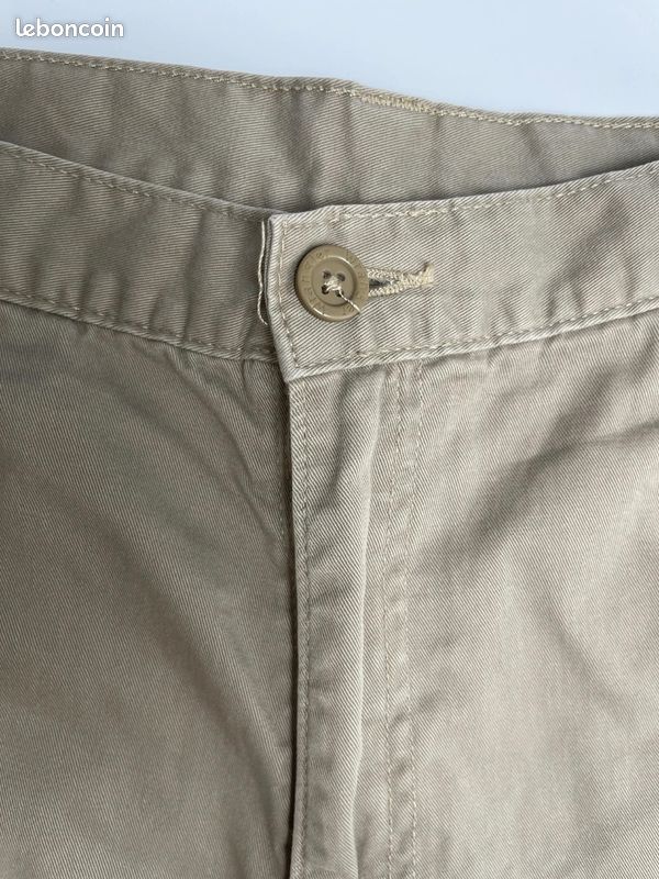 Wrangler Authentics vintage beige camel cargo shorts Mens W31 (image 3)