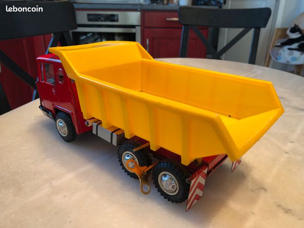 JOUET CAMION BLEU PLASTIQUE SOUPLE SANS BOITE - Boutique Loisir et Collection
