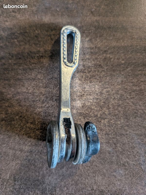 Paire de Manettes de Dérailleur HURET Vintage Aluminium