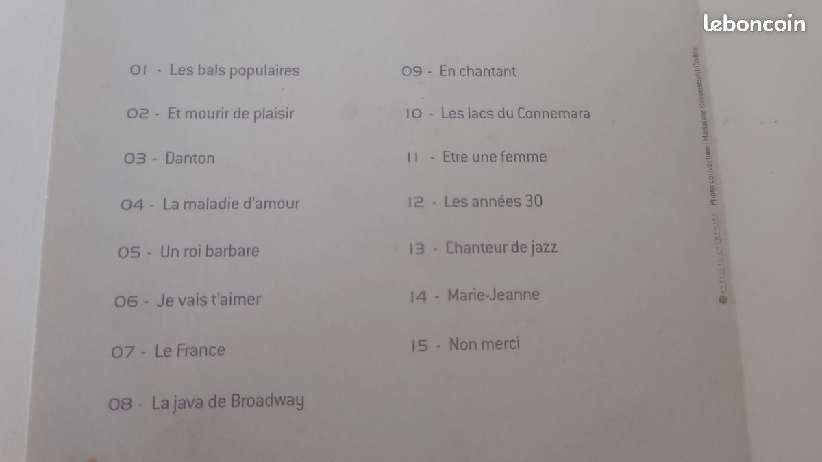 CD de Michel Sardou (image 3)
