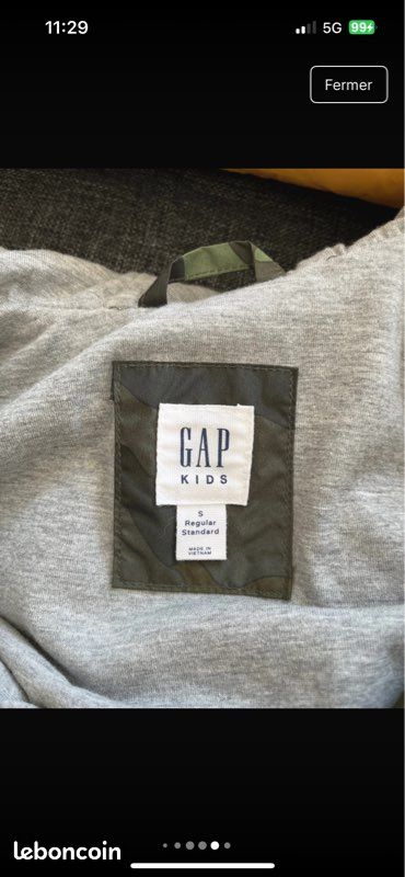 Imperméable GAP 6 - 7 ans (image 5)