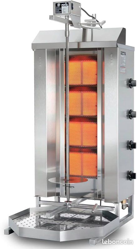 Machine kebab Potis + couteau électrique (image 1)