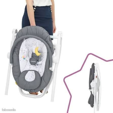 Transat bébé Badabulle Compact'Up Moonlight (image 2)