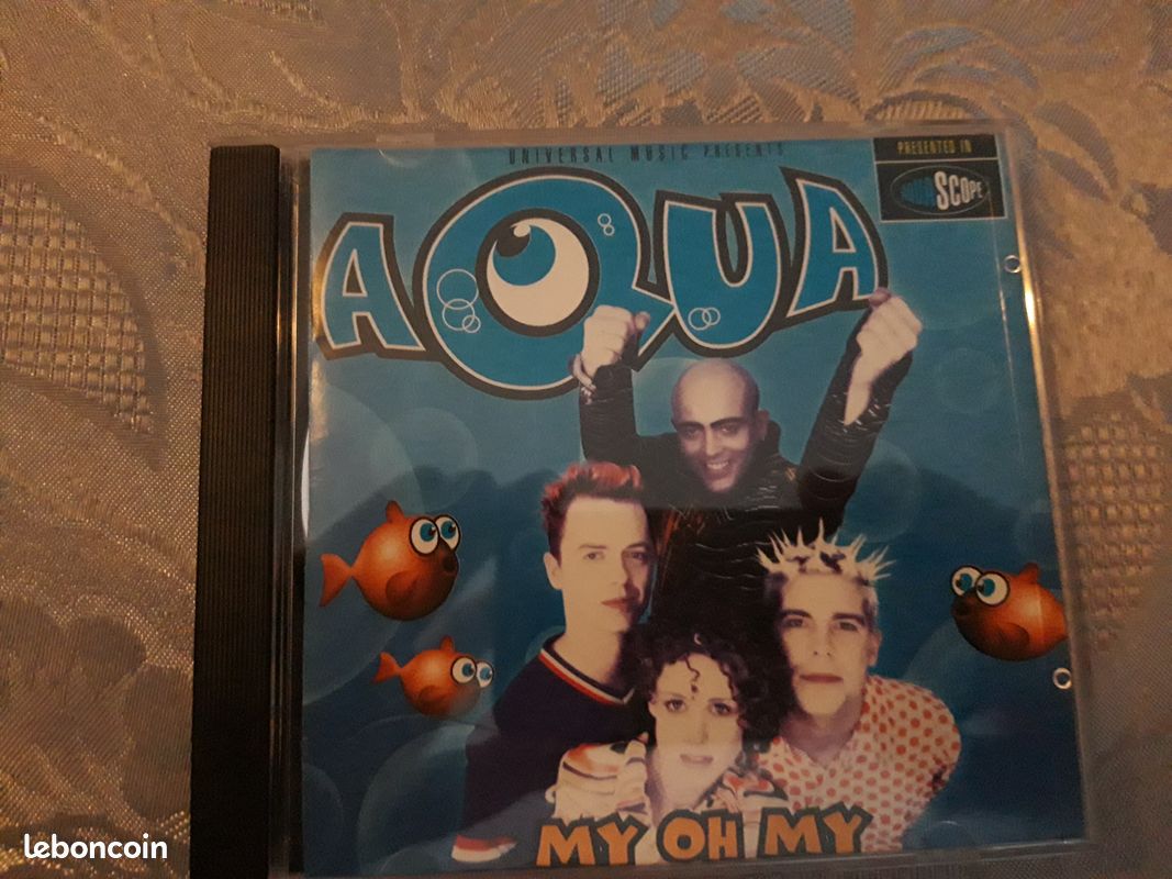 CD 2 titres AQUA MY OH MY (image 1)
