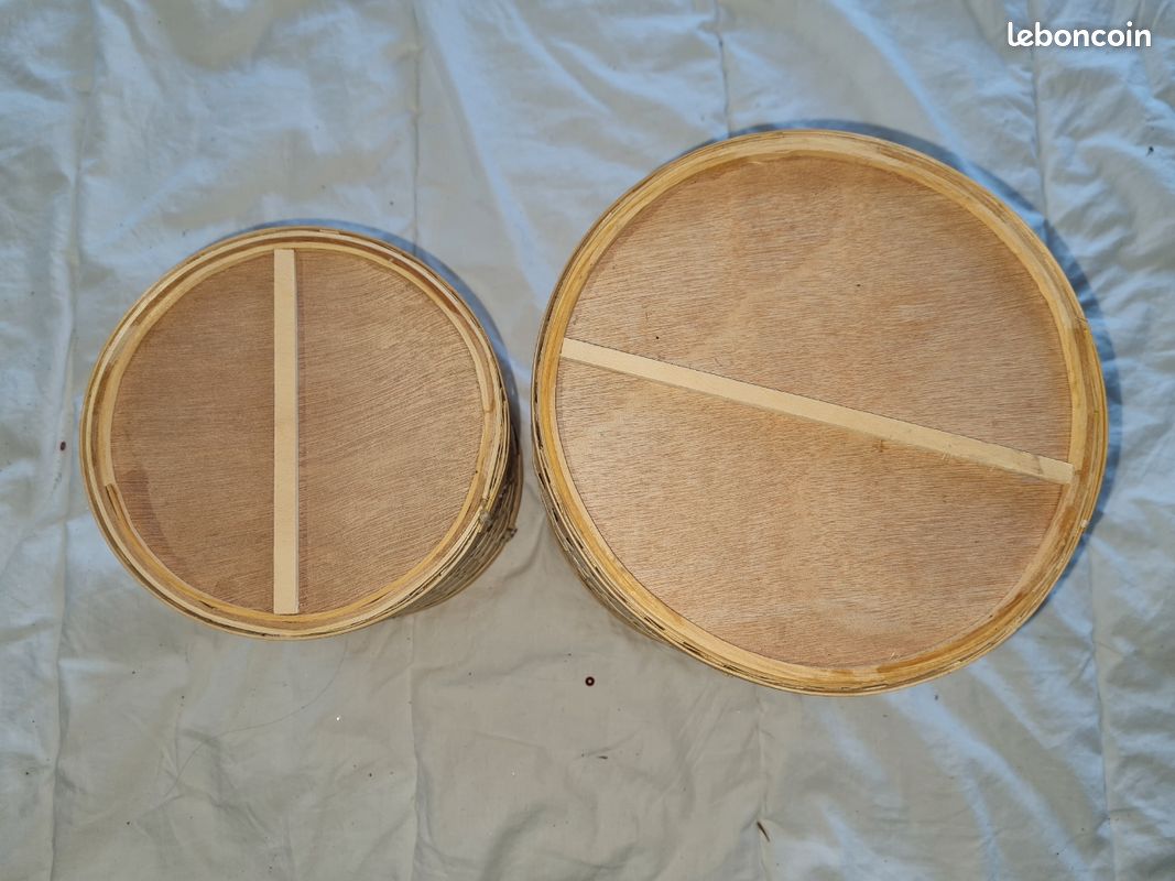 Petit panier et grand panier rond (image 4)