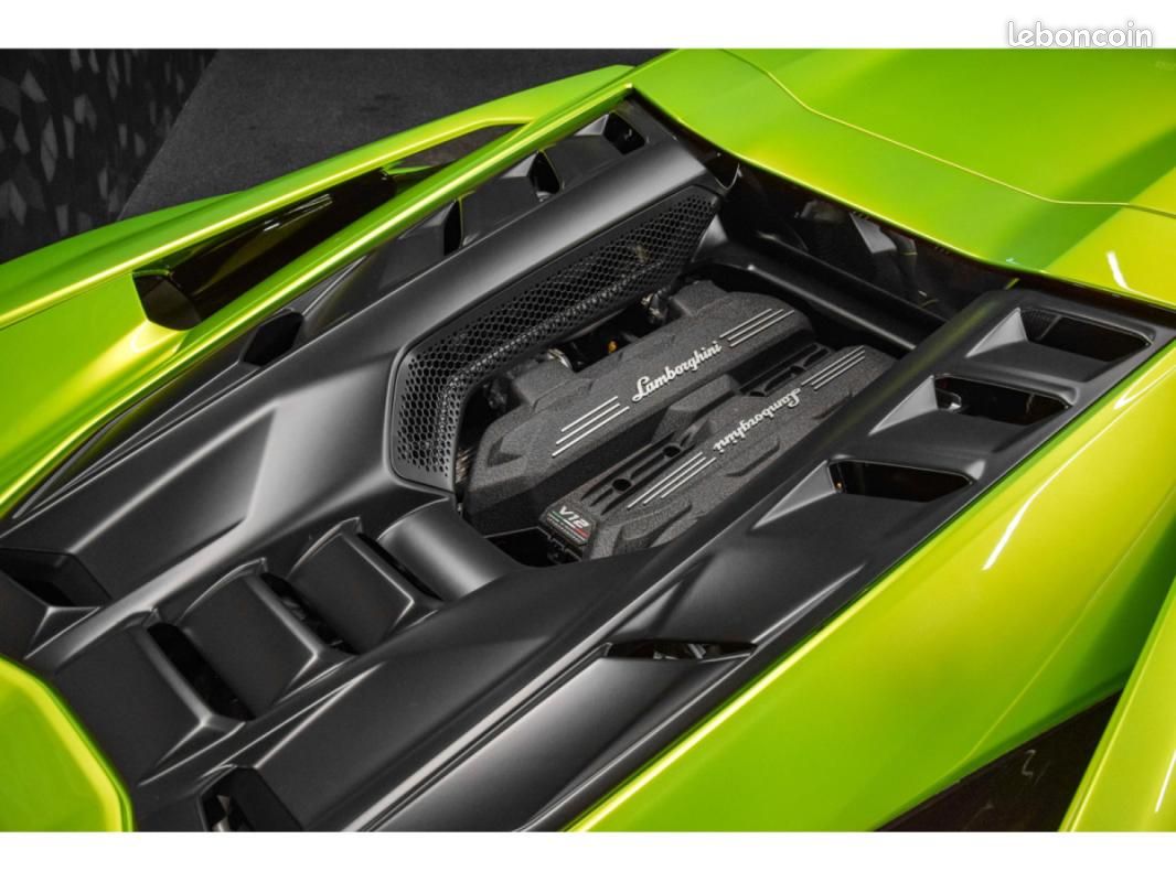 Lamborghini revuelto AD PERSONAM - VERDE CITREA / ROSSO MARS TVA 6.5 V12 1.015CH Baquets (image 13)
