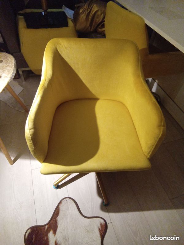 Un Fauteuil jaune neuve (image 2)
