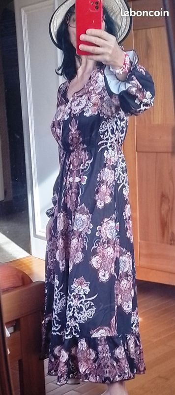 Robes Longues Shein Robe Taille 46 158- Robe Longue Fluide – Shein