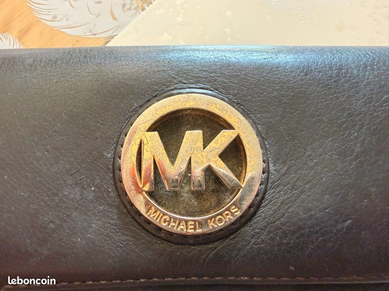 Porte feuille Michael Kors cuir marron (image 3)
