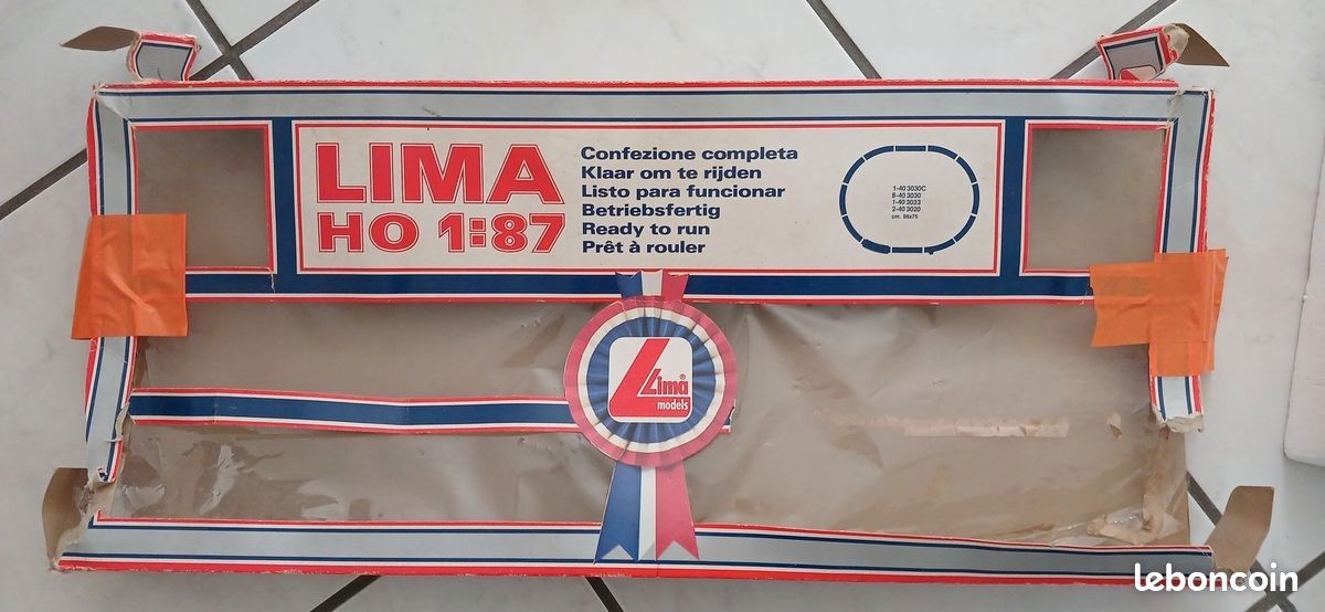 ZP023 LIMA 403830E Train Ho Rail Boite de 2 aiguillage electrique droit