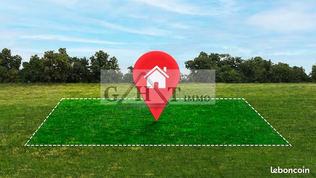 Terrain 1 632 m² Vert Saint Denis