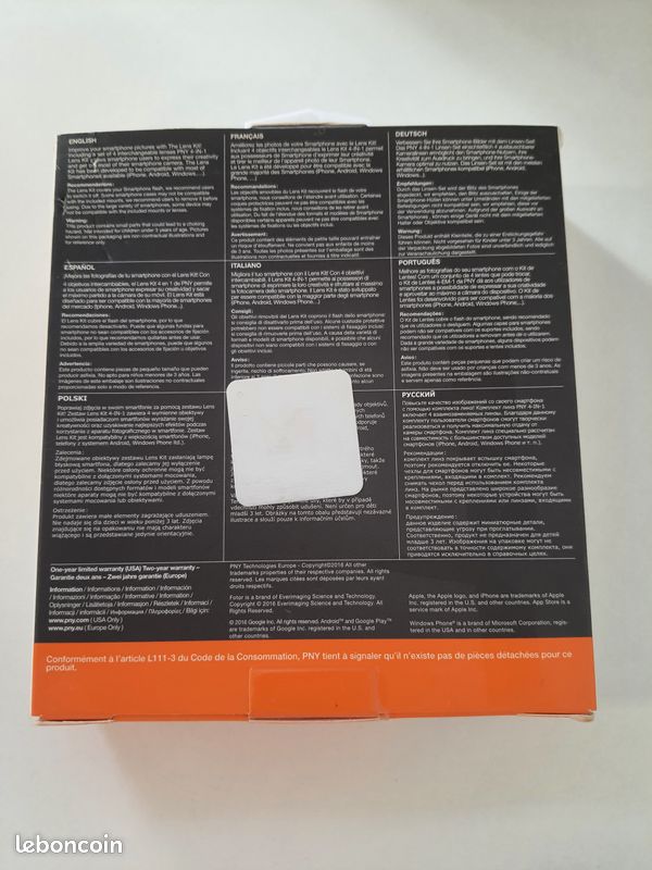 Pny OBJECTIF / LENTIL PHOTOS lens kit 4 in 1lens kit (image 4)
