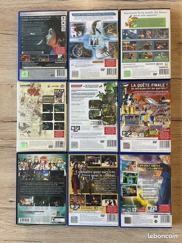 LOT DE 9 jeux pc-star wars,Les Sims, Angry Birds,Flight simul,Rugby 8