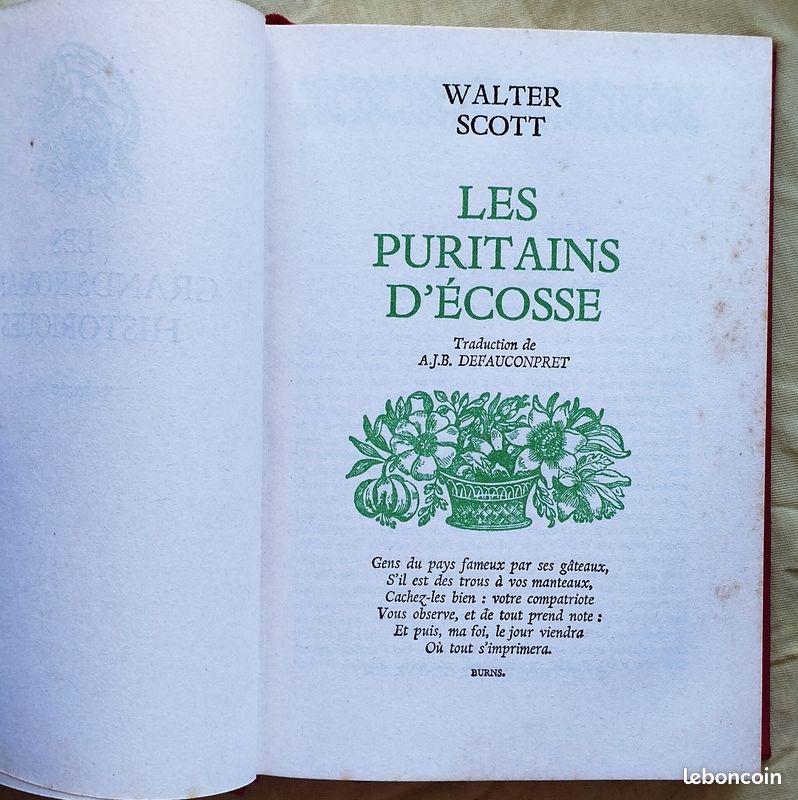 Les puritains d'écosse - Walter Scott (image 3)