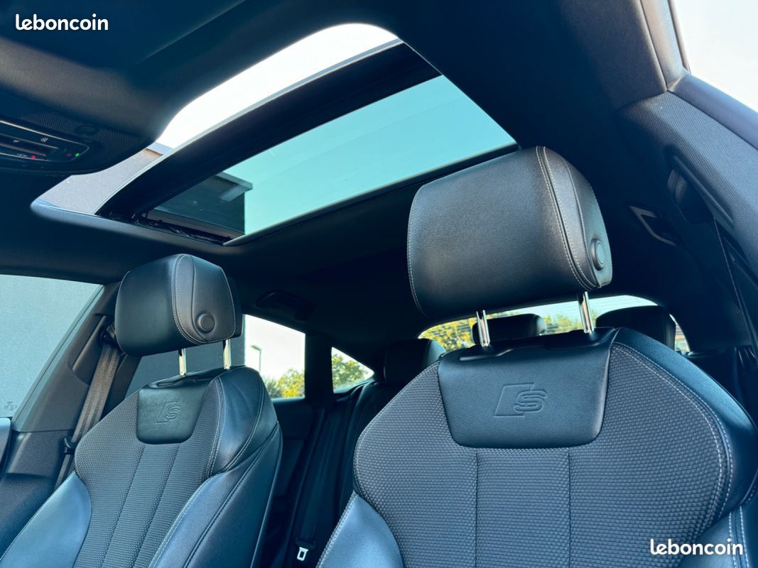 AUDI A5 SPORTBACK 459/mois GARANTIE 6 ANS 40 TDI 190ch S-TRONIC 7 S LINE Toit ouvrant RS Audi SPORT Méplat COCKPIT AppleCarPlay 1ère MAIN Origine française Aucun frais à prévoir (image 8)