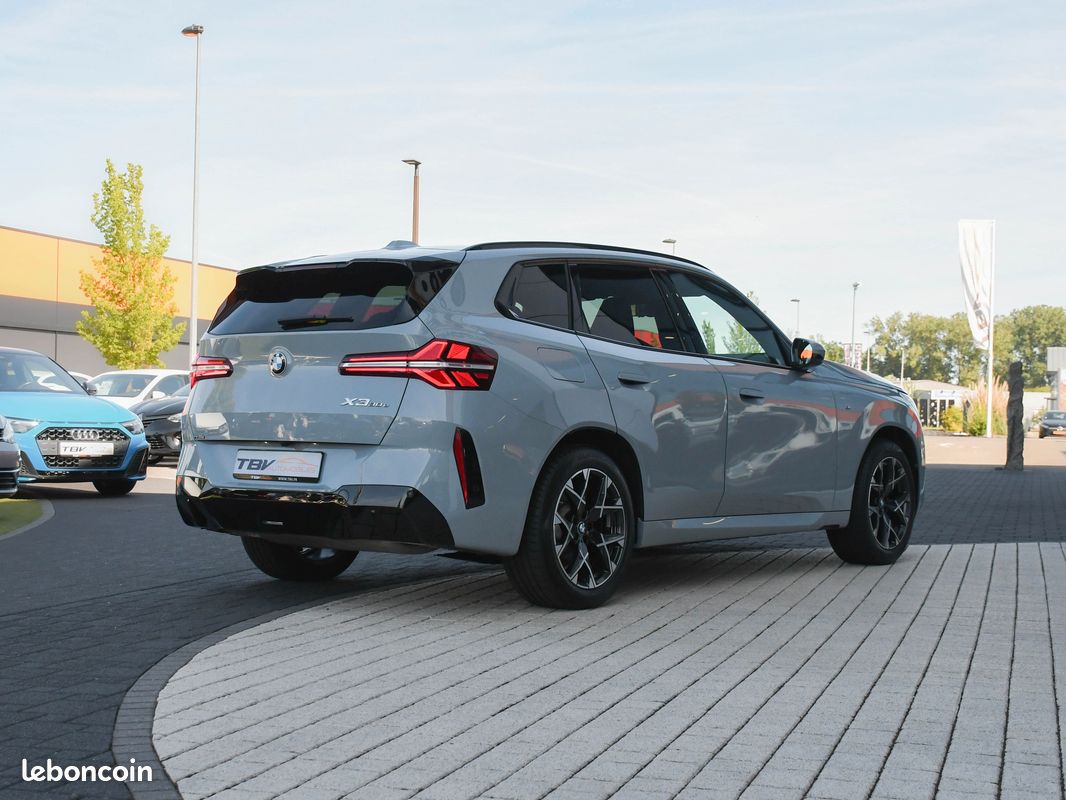 Bmw X3 (G45) XDRIVE 30e 299 CV TYPE M SPORT ACC HUD ICONIC GLOW CAMERA 360 CULL CUIR JANTES 19 ATTELAGE ELEC - 1ERE MAIN (image 3)