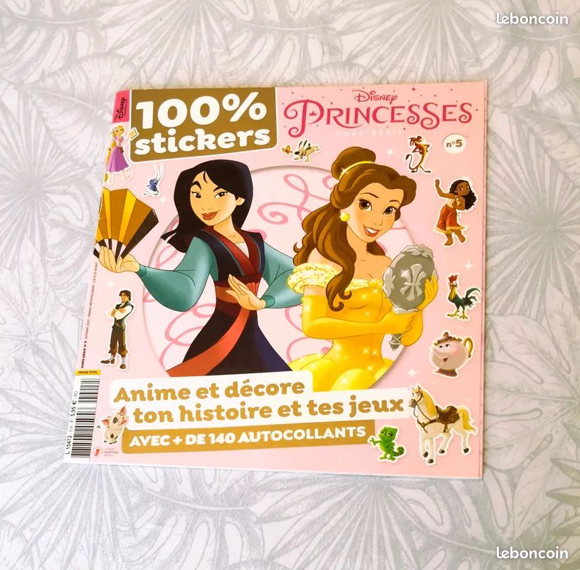 Magazine 100% Stickers - Disney Princesses (image 1)
