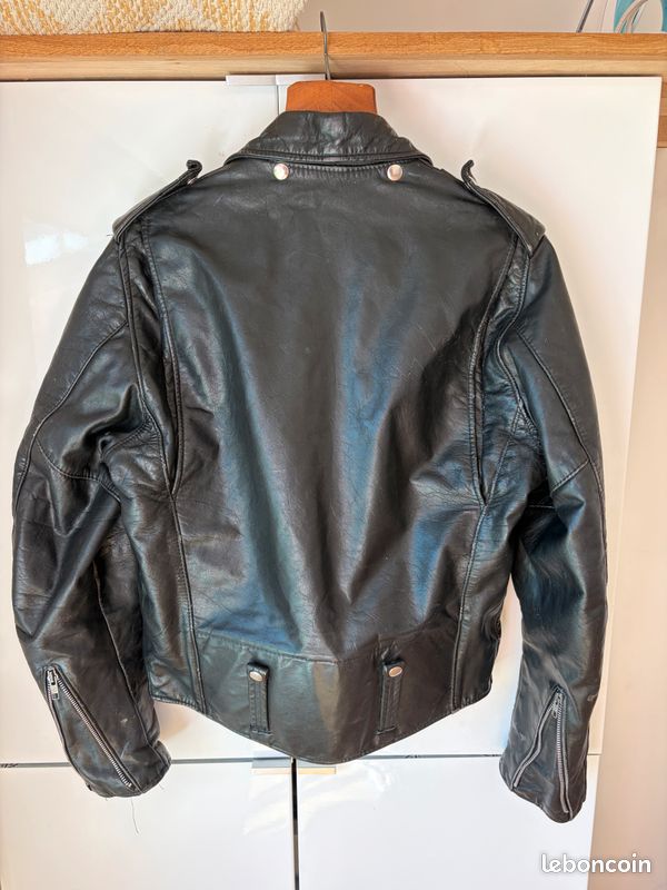 Veste Harley Davidson Vintage – Années 70/80, Taille L, Fabriquée Aux USA