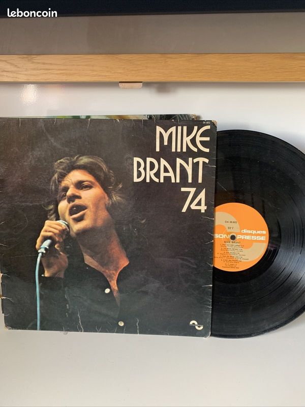 Disque Vinyle 33T Mike Brant 74 (image 1)