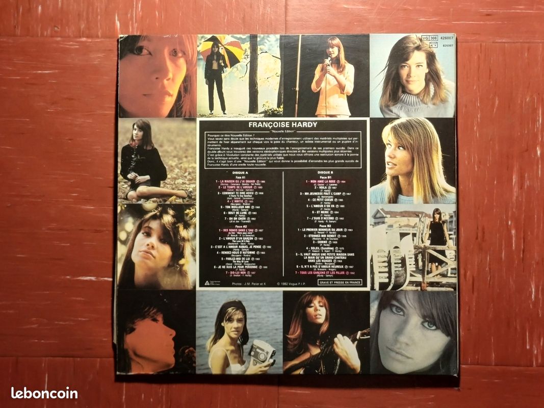 Françoise HARDY : Album NOUVELLE ÉDITION ~ 33 Tours ~ Disque VINYLE (image 2)