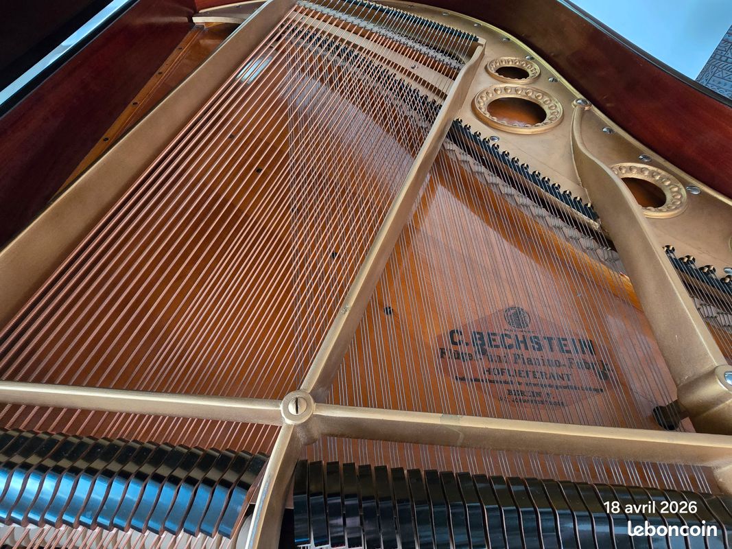 Piano quart de queue C. Bechstein model A 185cm (image 16)