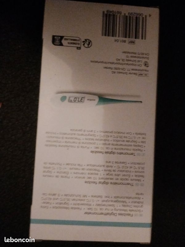 Thermomètre digital flexible (image 2)