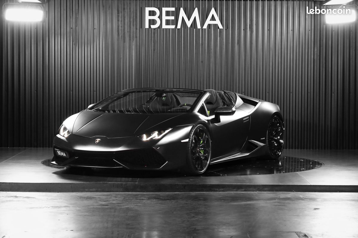 LAMBORGHINI HURACÁN SPYDER LP610-4 V10 610cv | Malus payé | Lift | Freins céramique | Suspension magnéto | À partir de 1689/mois (image 13)